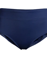 Lands' End Plus Tummy Control High Waisted Bikini Swim Bottoms