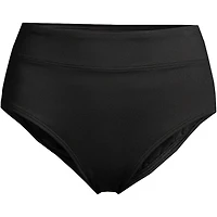 Lands' End Women's Tummy Control High Waisted Bikini Swim Bottoms