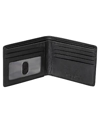 Mancini Men's Buffalo Rfid Secure Billfold Wallet