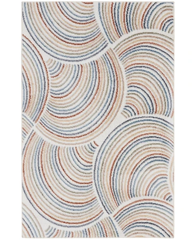 Nourison Home Astra Machine Washable ASW08 3'3" x 5' Area Rug