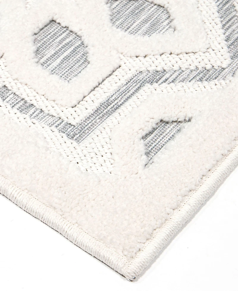 Closeout! Crochet Indoor, Outdoor Starworks 5'3" x 7'6" Area Rug