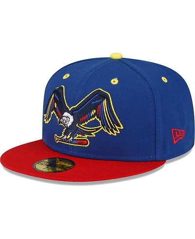 Men's New Era Blue Binghamton Rumble Ponies Copa De La Diversion 59FIFTY Fitted Hat