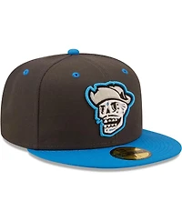 Men's New Era Graphite Reyes De Plata Las Vegas Copa La Diversion 59FIFTY Fitted Hat