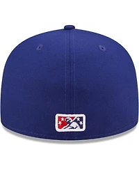 Men's New Era Royal Amarillo Sod Poodles Authentic Collection 59FIFTY Fitted Hat