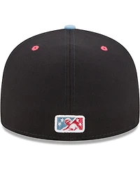 Men's New Era Black Musica de Memphis Copa De La Diversion 59FIFTY Fitted Hat