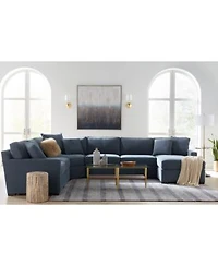 Radley Fabric Sectional Collection Created For Macys