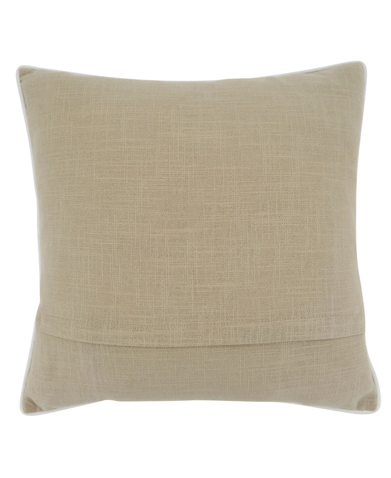 Saro Lifestyle Believe in Yourself Decorative Pillow, 18" x 18"