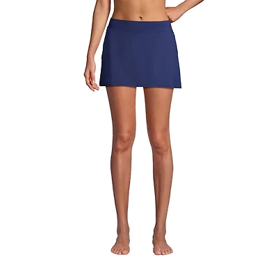 Lands' End Women's Petite Tummy Control Swim Skirt Bottoms