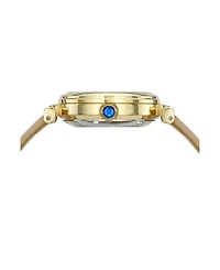 Porsamo Bleu Women's Laura Automatic Genuine Leather Band Watch 1212BLAL