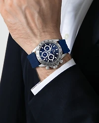 Porsamo Bleu Men's Preston Silicone Strap Watch 1034APRR