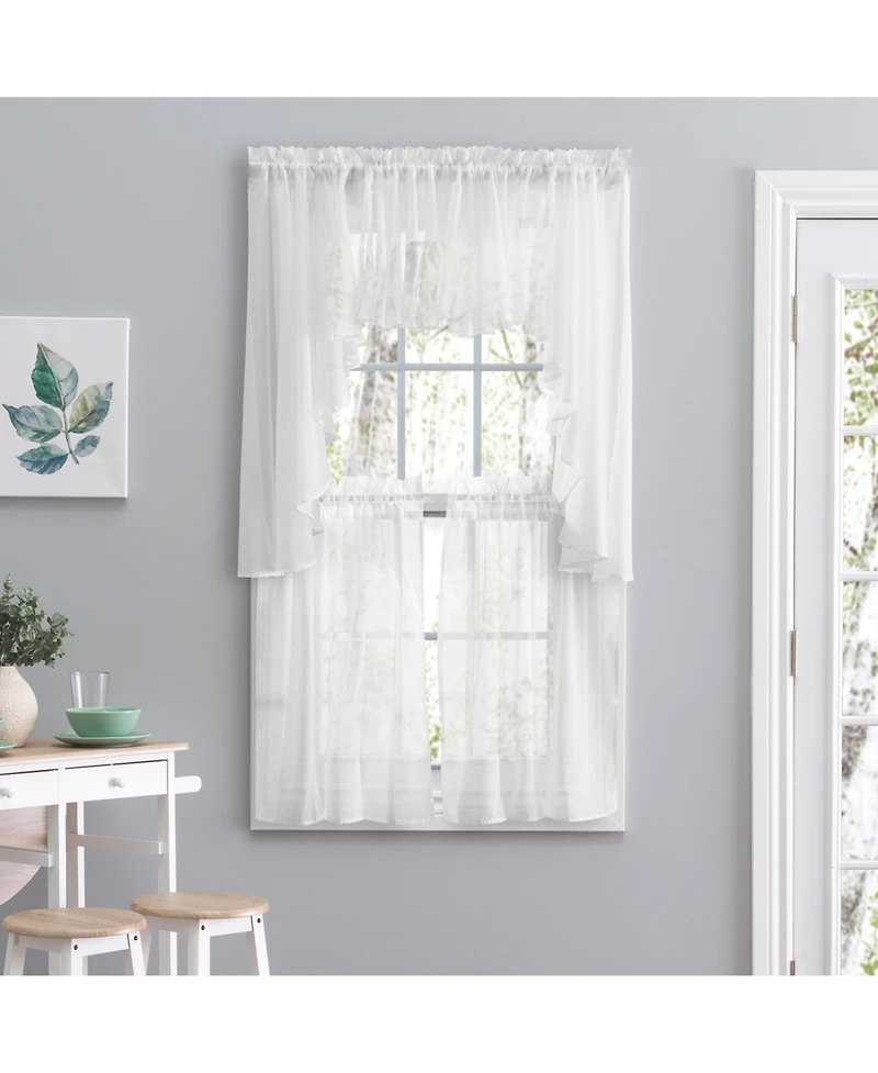 Ricardo Sea Glass Swag Pair Curtain 62"W x 38"L