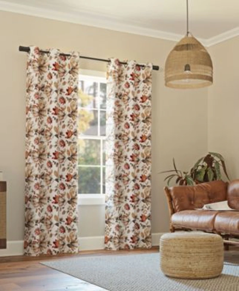 Sun Zero Irma Grommet Single Curtain Panel Collection