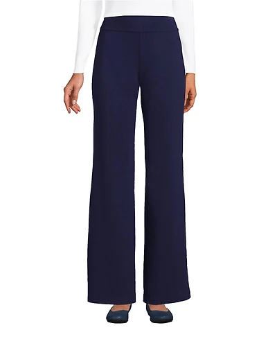 Lands' End Women's Petite Starfish High Rise Wide Leg Pants