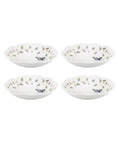 Lenox Butterfly Meadow 4-Piece Pasta Bowl Set