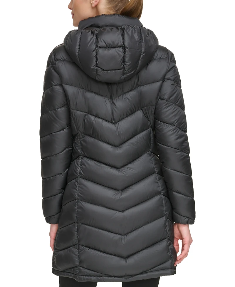 Charter Club Women's Packable Hooded Puffer Coat, Created for Macy's