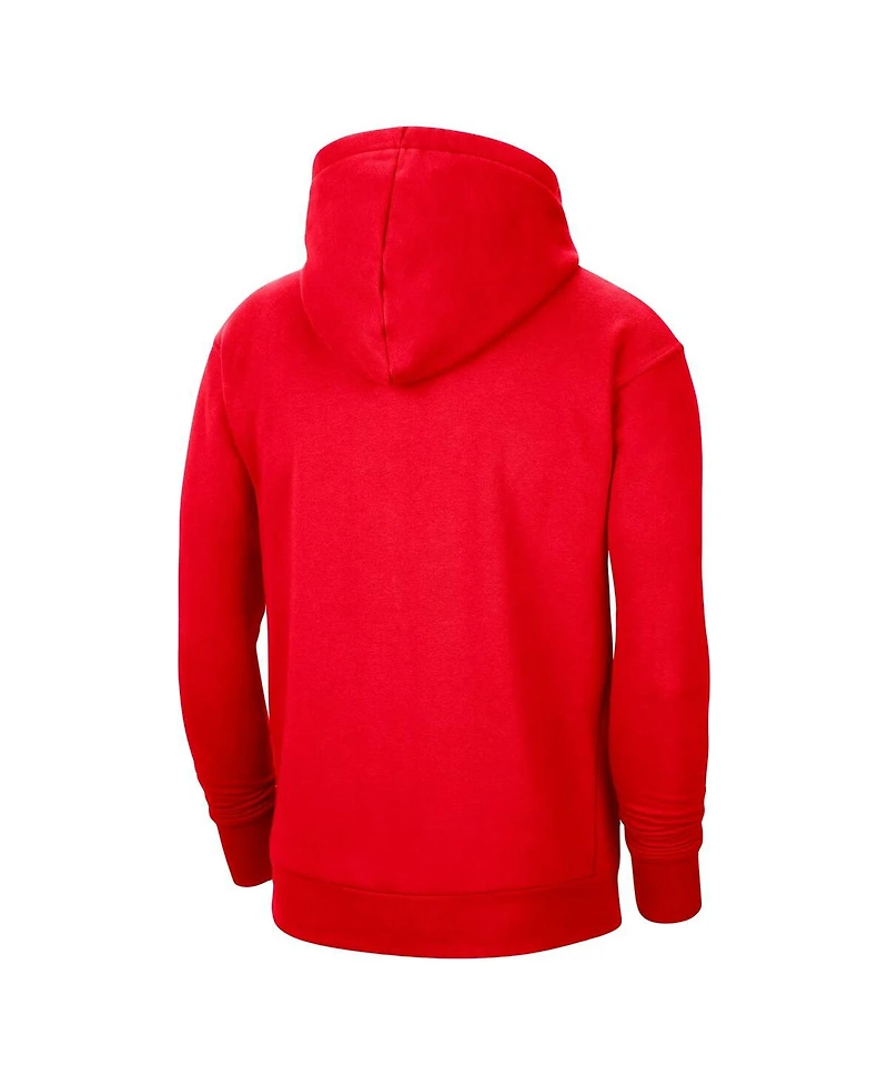 Men's and Women's Nike Red Wnba Logo woman Team 13 Pullover Hoodie
