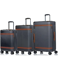 3-Piece Vintage-Like Air Hardside Luggage Set