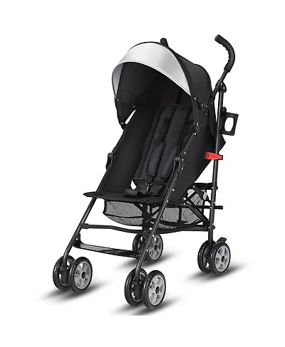 Costway Toddler Folding Lightweight Umbrella Travel Stroller w/ Storage Basket