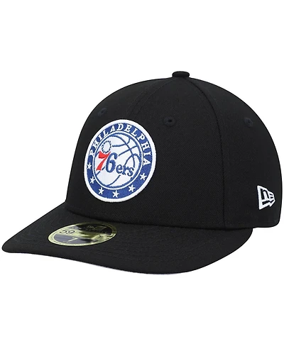 Men's New Era Philadelphia 76ers Team Low Profile 59FIFTY Fitted Hat