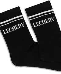 Lechery Women's Varsity Striped Crew Socks