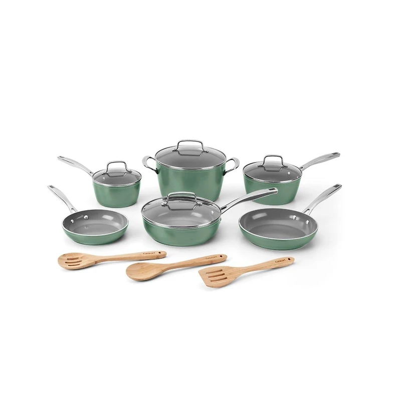 Cuisinart GreenChef Ceramica Xt Aluminum Nonstick 13 Piece Cookware Set
