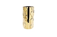 Vivience Metallic Vase Swivel Design 12"