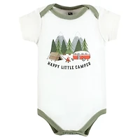 Hudson Baby Boys Unisex All-Season Cotton One-Piece Garment Set of 3