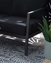 Linon Home Decor Acadian Outdoor Sofa