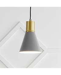 Apollo 6" 1-Light Mid-Century Modern Iron Led Pendant