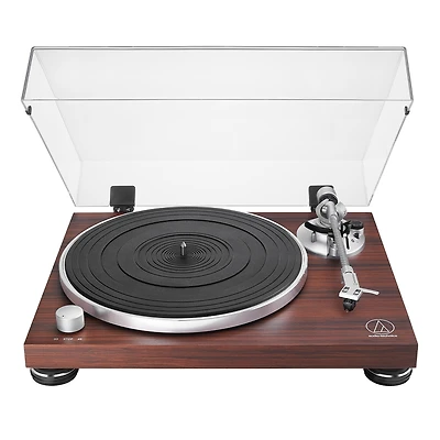 Audio-Technica At-LPW50BT-rw Wireless Belt-Drive Turntable with Bluetooth (Rosewood)