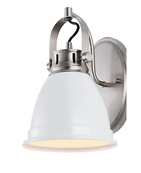 Phineas 7" 1-Light Farmhouse Bohemian Iron Led Vanity