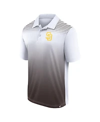 Men's Fanatics White, Brown San Diego Padres Sandlot Game Polo Shirt