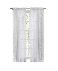Ricardo Woven Lace Rod Pocket w/Header Panel 54"W x 84"L