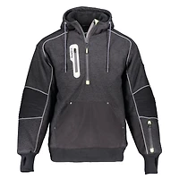 RefrigiWear Men's Extreme Hybrid Sweatshirt Heavy Duty Hoodie, Insulated Work Pullover