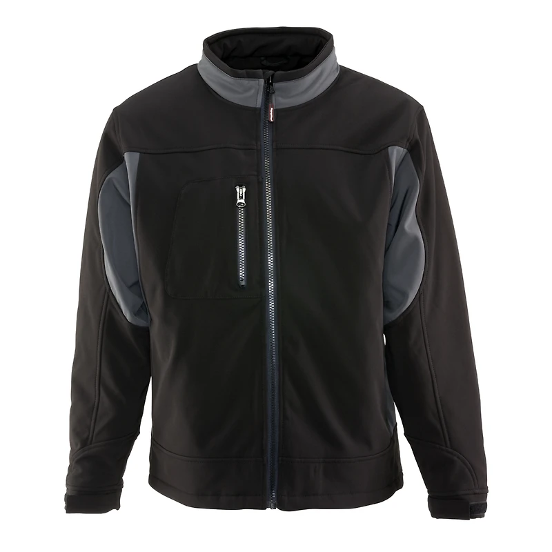 RefrigiWear Big & Tall Insulated Softshell Jacket - Warm Work Coat, Water-Repellent, Windproof, Flexible, Durable Cold-Weather Gear