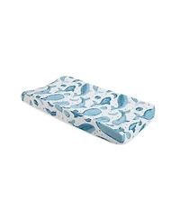 Crane Baby Boys Cotton Watercolor Caspian Change Pad Cover
