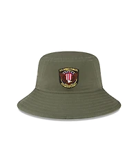 Men's New Era Green San Francisco Giants 2023 Armed Forces Day Bucket Hat