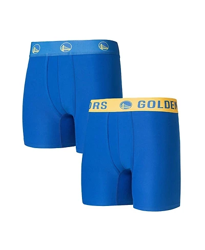 Men's Concepts Sport Royal Golden State Warriors Breakthrough 2-Pack Boxer Briefs
