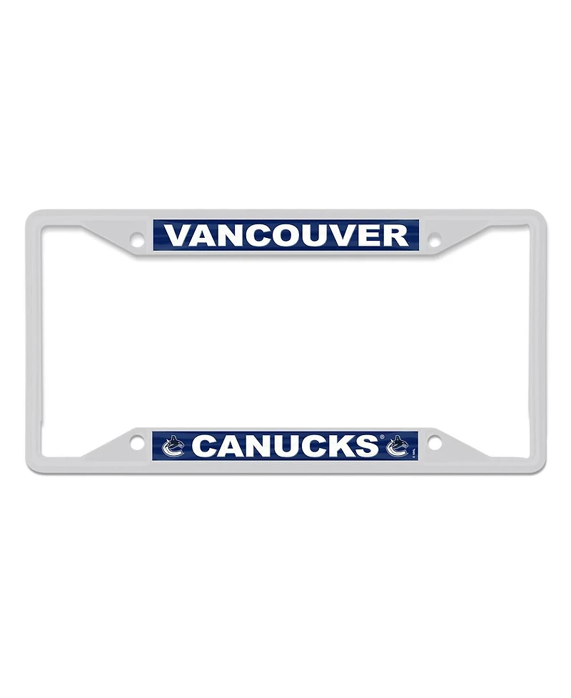 Wincraft Vancouver Canucks Chrome Color License Plate Frame