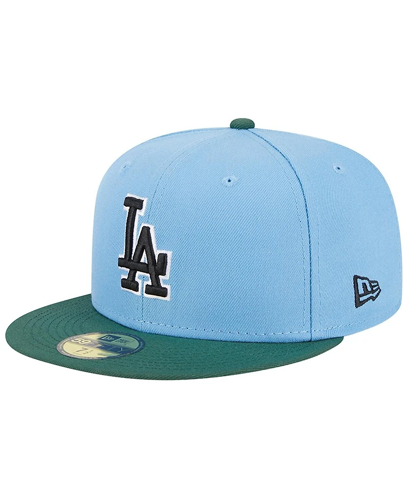 Men's New Era Sky Blue, Cilantro Los Angeles Dodgers 1988 World Series 59FIFTY Fitted Hat