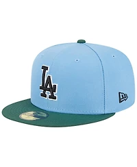 Men's New Era Sky Blue, Cilantro Los Angeles Dodgers 1988 World Series 59FIFTY Fitted Hat