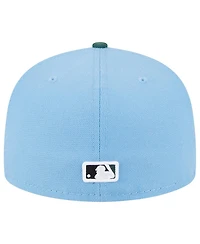 Men's New Era Sky Blue, Cilantro Boston Red Sox 2007 World Series 59FIFTY Fitted Hat