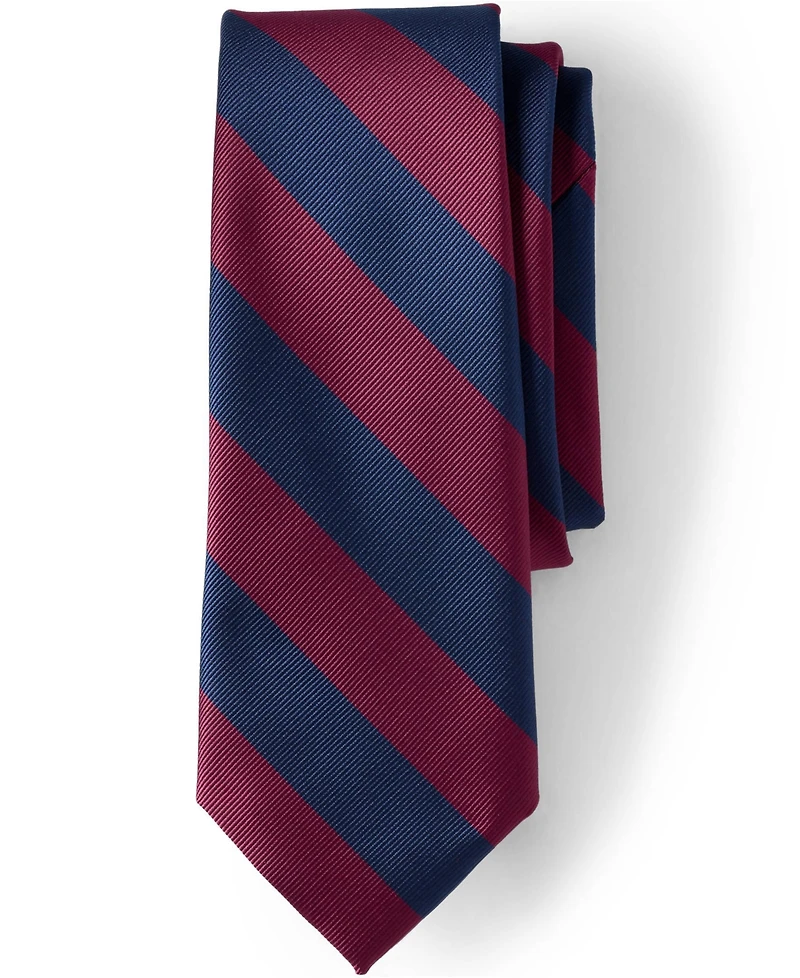 Lands' End School Uniform Kids Stripe To Be Tied Tie