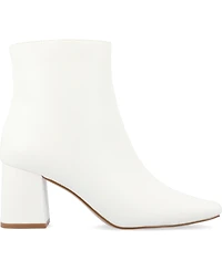 Journee Collection Women's Haylinn Block Heel Dress Booties