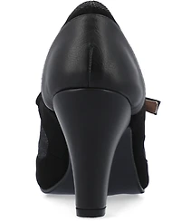 Journee Collection Women's Siri Round Toe Mary Jane Pumps