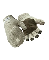 RefrigiWear Premium Wool Convertible Mitt - Warm, Versatile Handwear for Extreme Cold