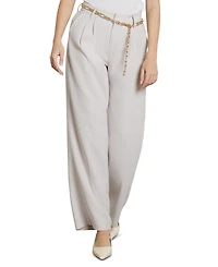 Sam Edelman Women's Double-e Logo Chain Dress Belt