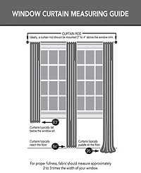 Lindstrom Textured Draft Shield Fleece Insulated Room Darkening Grommet Curtain Panel