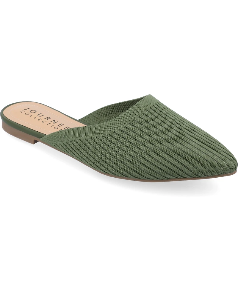 Journee Collection Women's Aniee Knit Mules