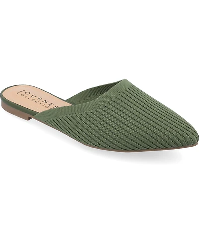 Journee Collection Women's Aniee Knit Mules